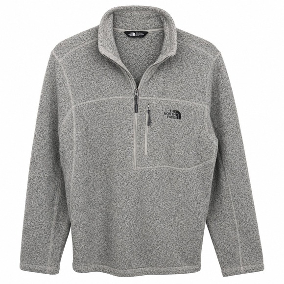 The North Face Other - The North Face Men's XL‎ Gray Fleece 1/2 Zip Pullover Jacket Outdoor Lightweight